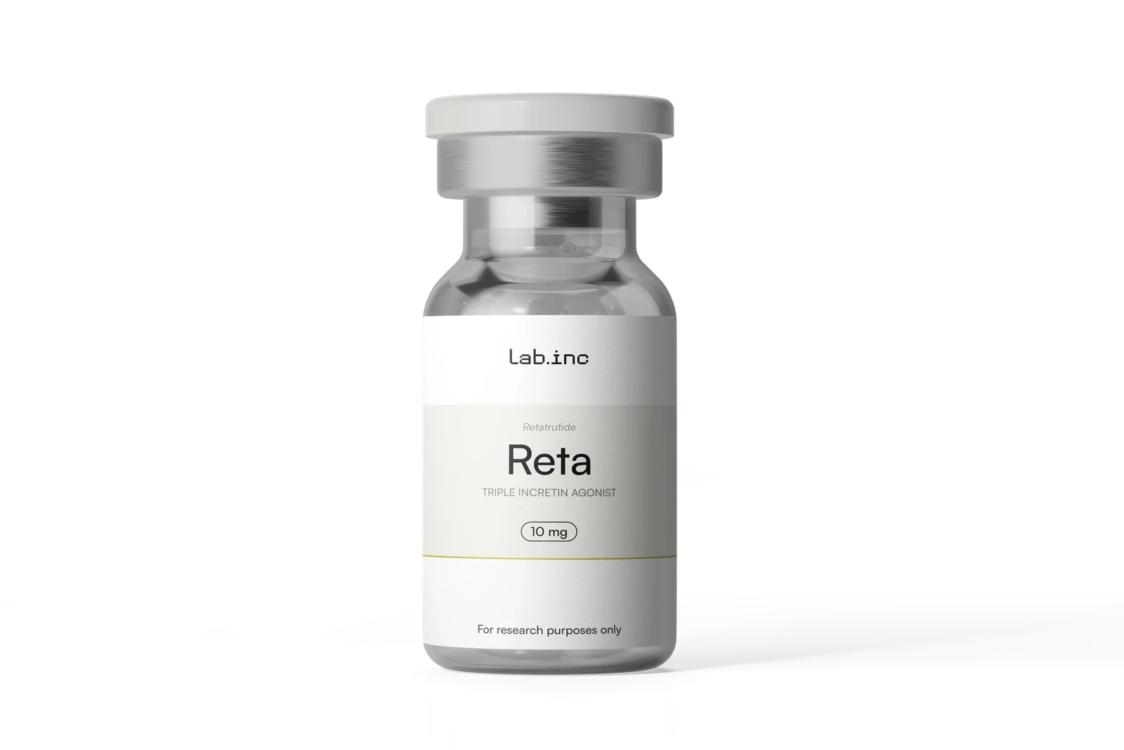 Lab.inc Retatrutide 10 mg vial — research use only