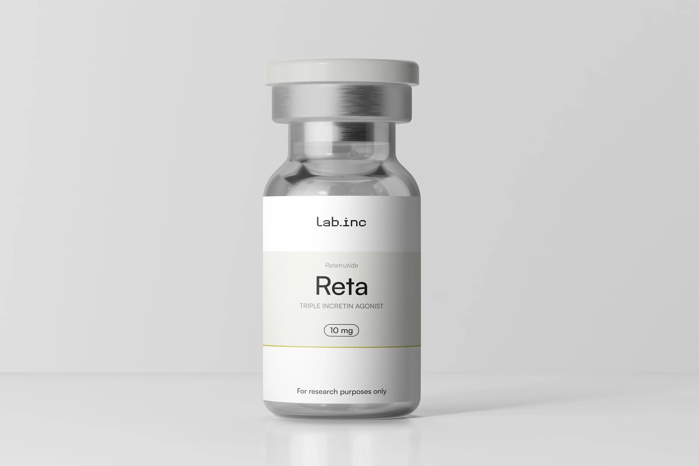 Lab.inc Retatrutide 10 mg vial — research use only